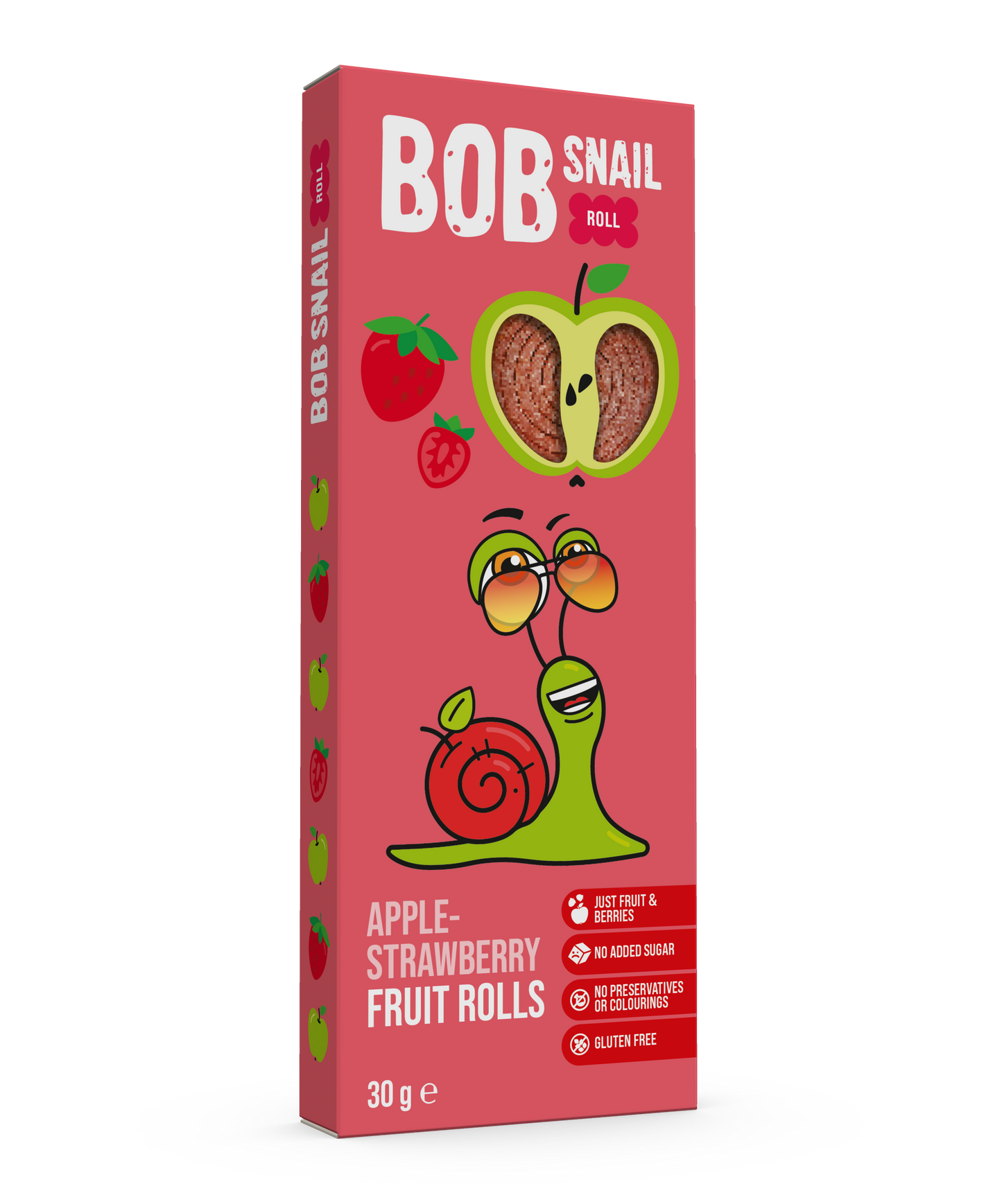 Bob Snail Fruit Rolls Apple-Strawberry 30g