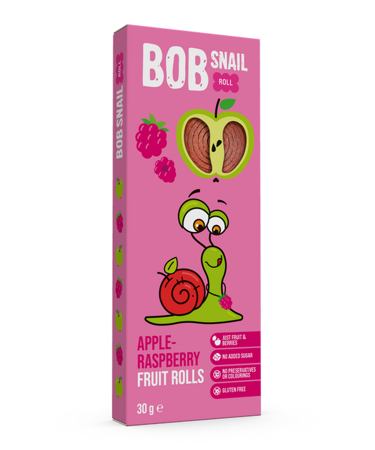 Bob Snail Fruit Rolls Apple-Raspberry 30g