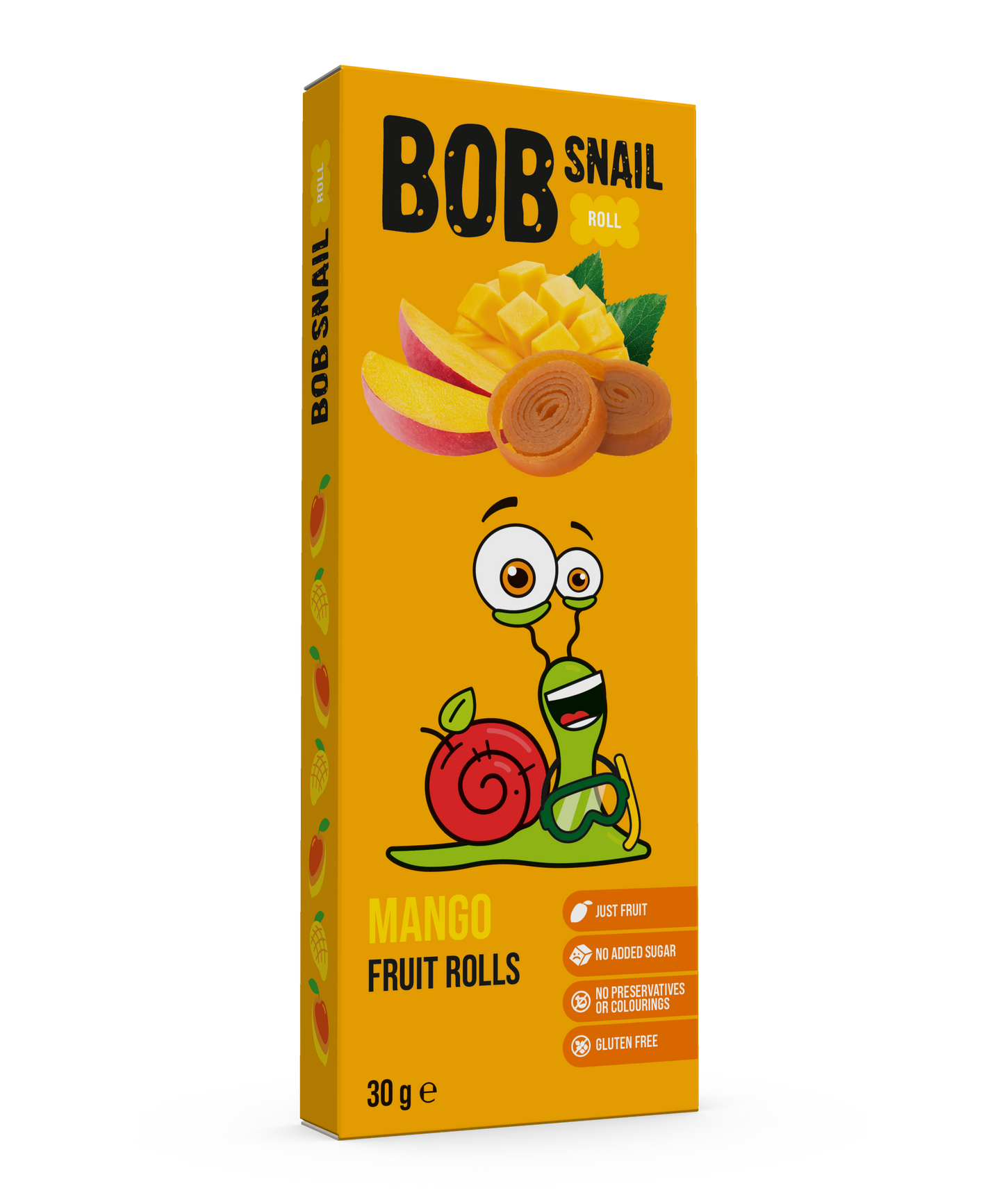 Bob Snail Fruit Rolls Mango 30g